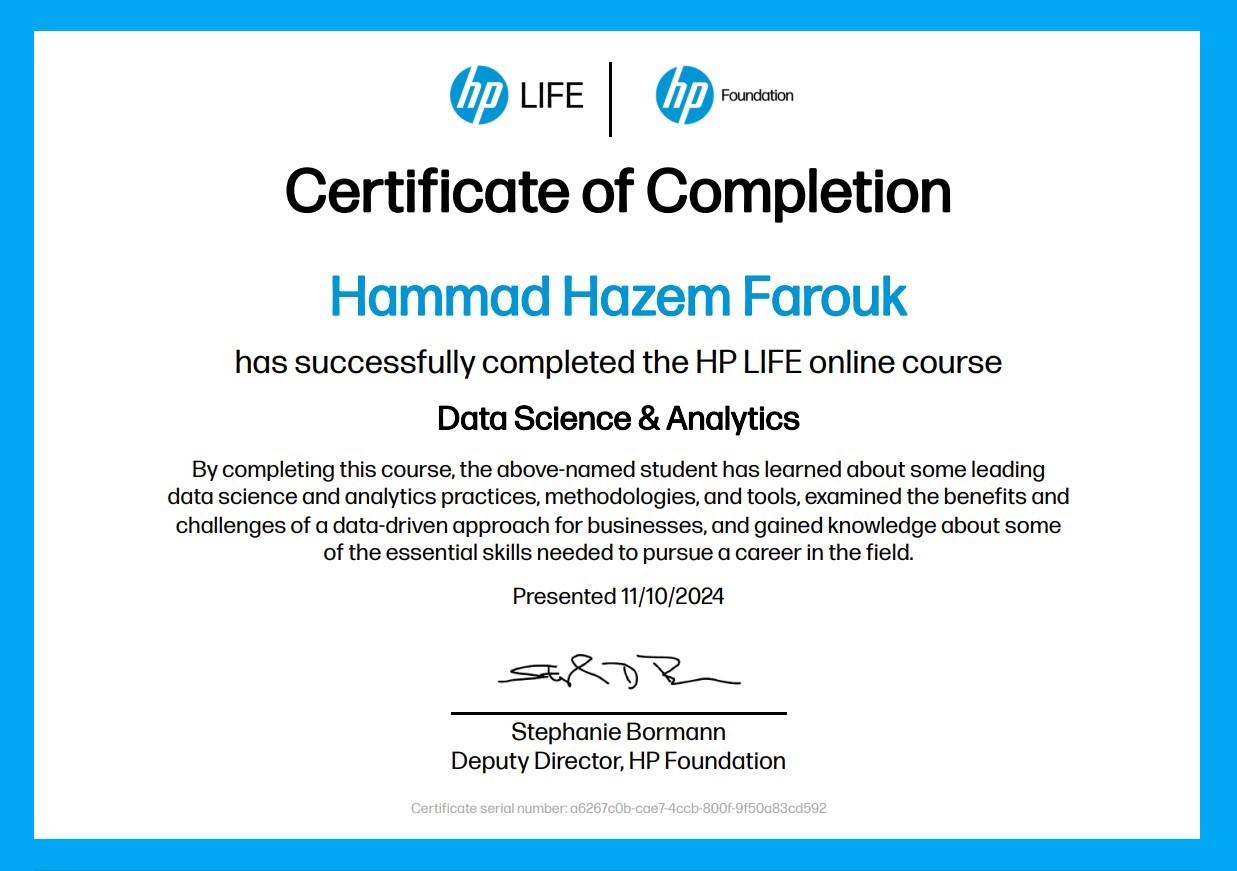 HP Certification